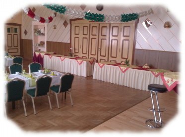 Buffet für kleinere Feste - ebenerdig angeordnet